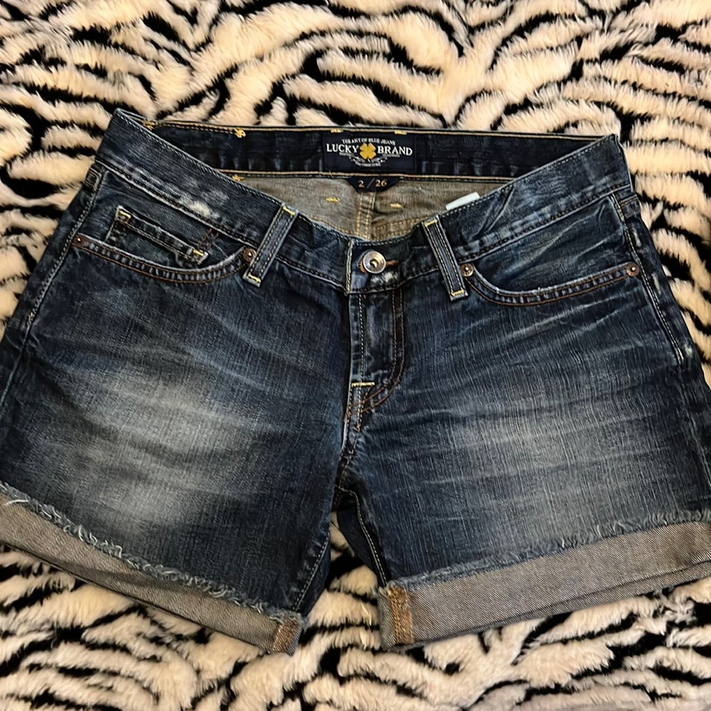 Lucky jean shorts